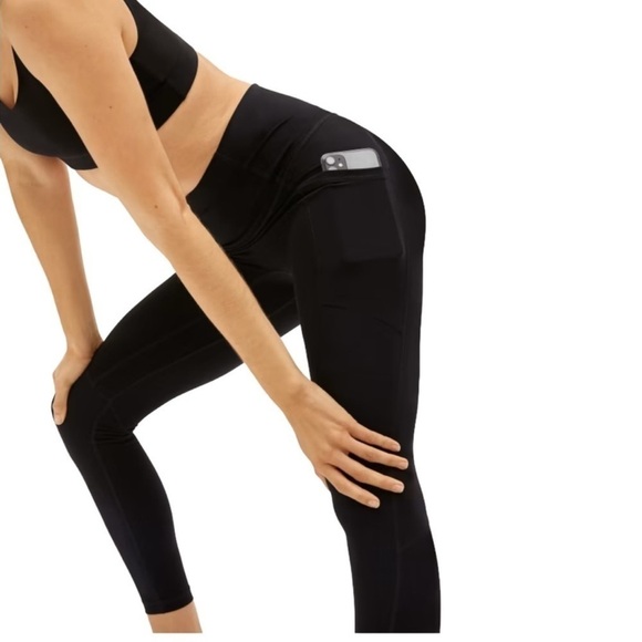 EVERLANE The Perform Pocket Legging High Rise in Black Size XL - Picture 1 of 8